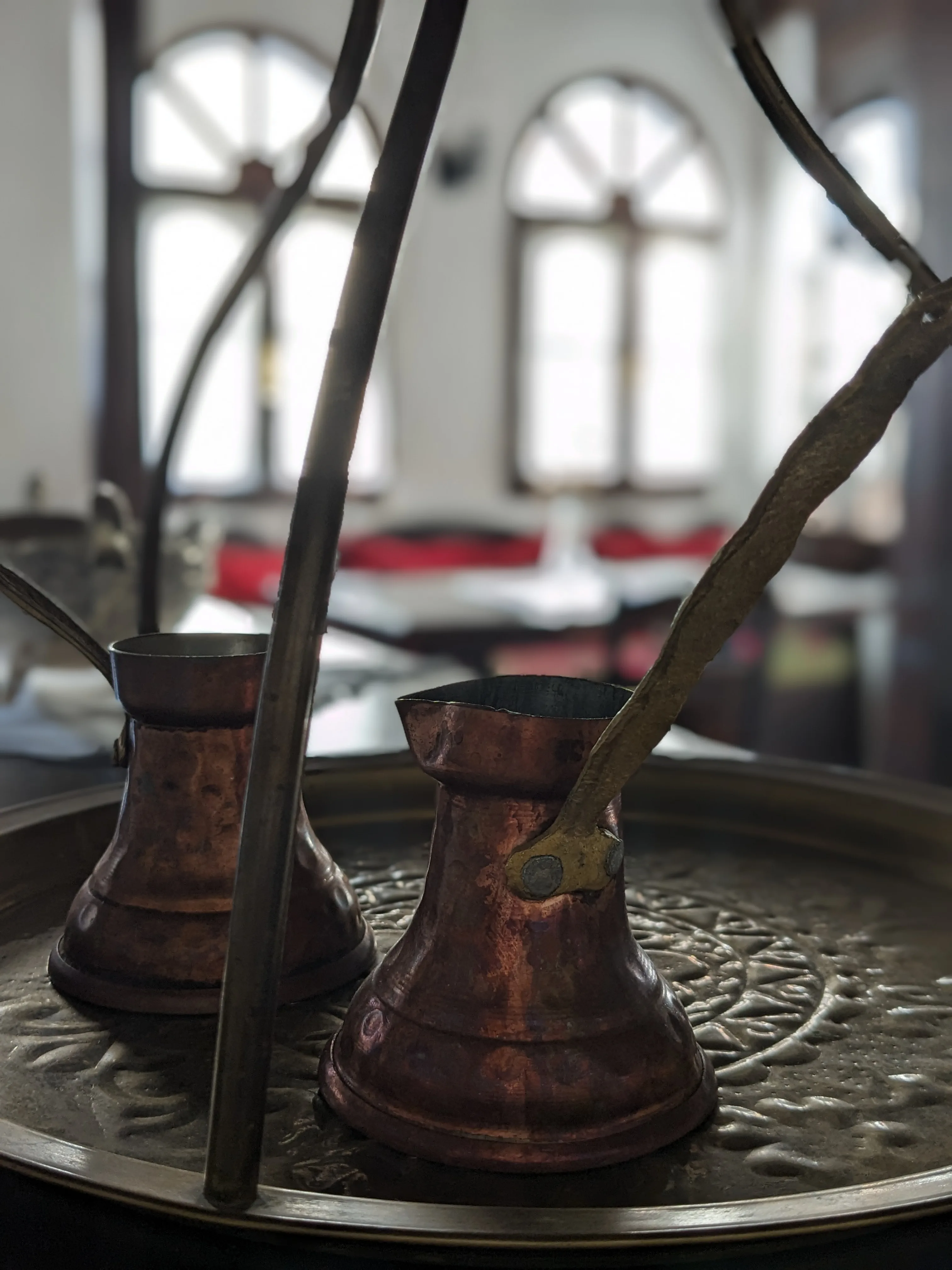 Traditional Greek mountain cuisine with local ingredients